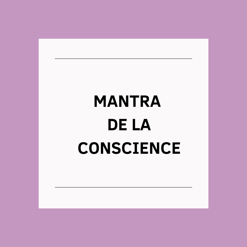 Mantra de la conscience
